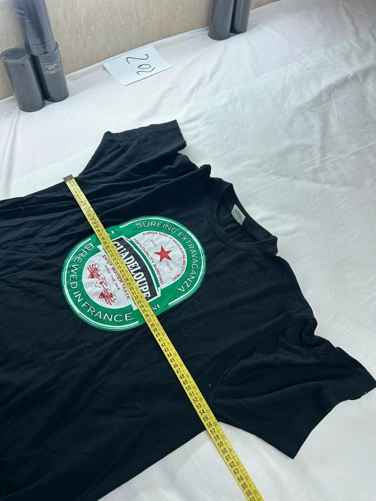 Gedrukt T-shirt heineken guadeloupe Cotton made – photo 8